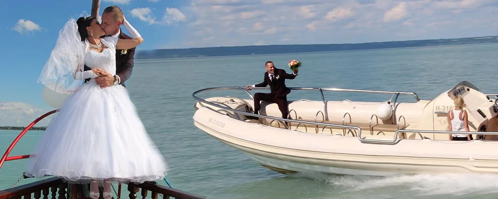 Esküvő a Balatonon – Balaton, Siófok (1. kép)